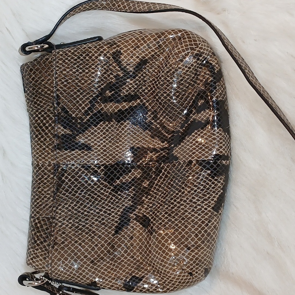 Coach Soho Snake Python Pattern Leather Crossbody… - image 4